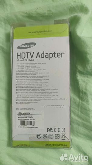 Адаптер Samsung hdtv adapter micro usb