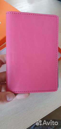 Кожаная обложка на права новая