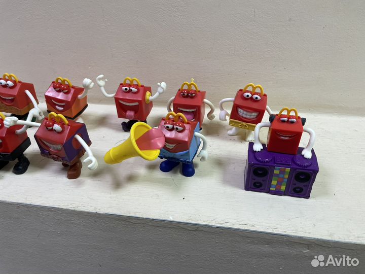 Кунг фу панда игрушки макдональдс разные