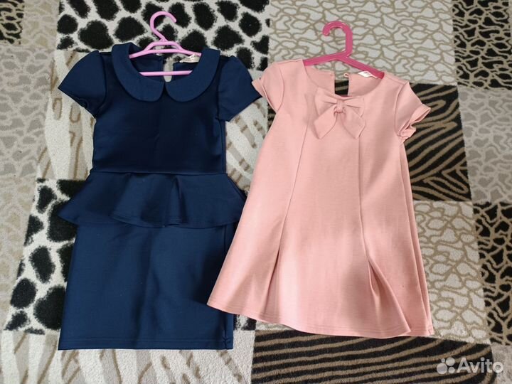 Детские вещи пакетом для девочки 116-122