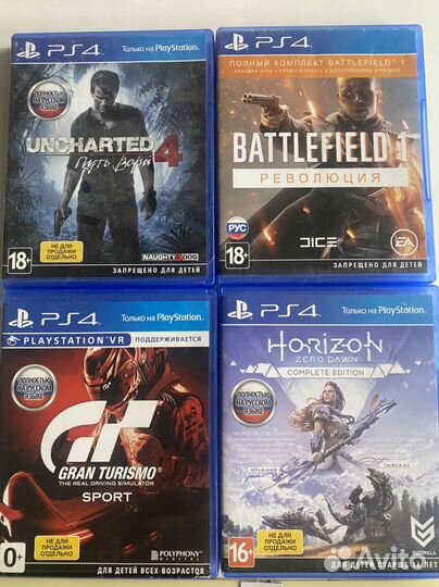 Игры для ps4