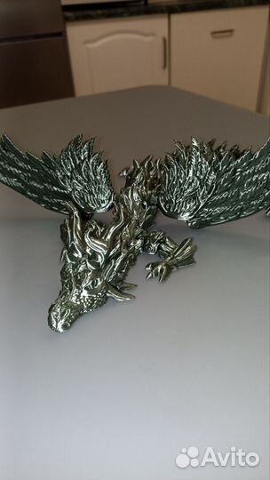 Крылатый дракон Лесной Дух 3д печать