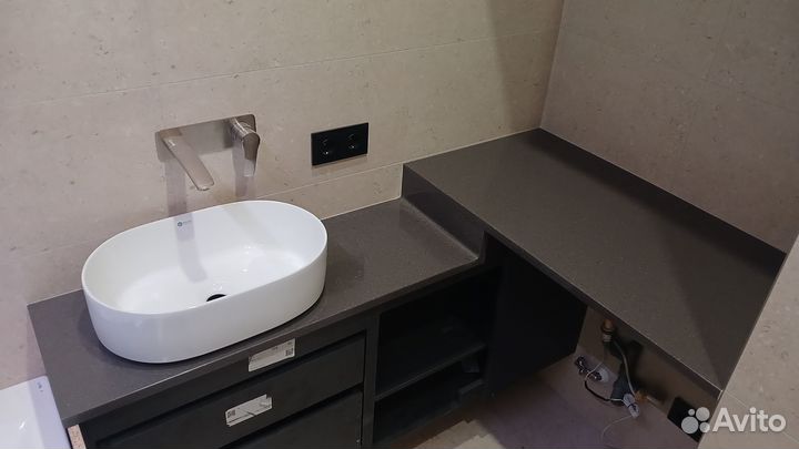 Столешница в ванную по размерам