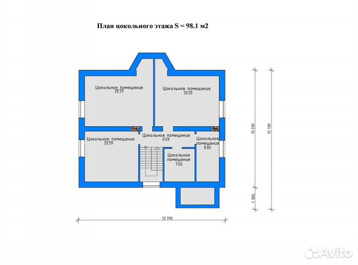 Проект дома для ипотеки и строительства - 205,3 м2