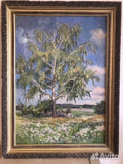 Картина маслом на холсте большая