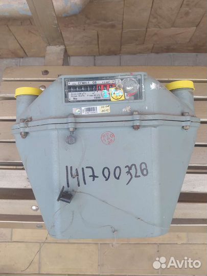 Газовый счетчик g6