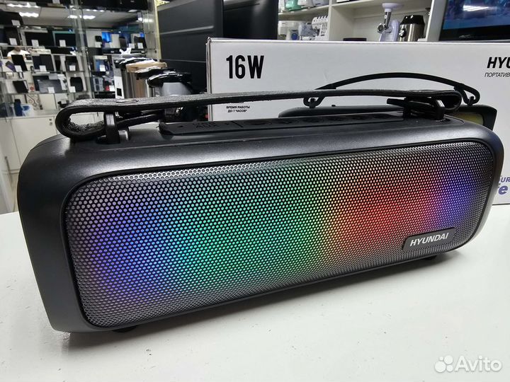 Портативная колонка Hyundai 16Вт (Окт139)