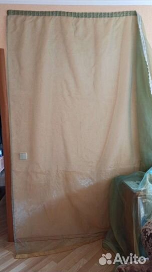 Шторы для дачи, тюль органза