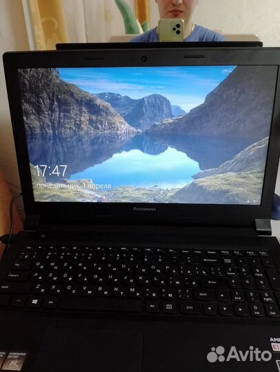 Ноутбук компьютер lenovo B50-45