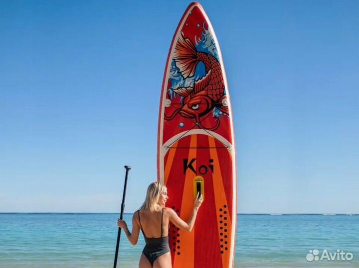 Сапборд + гидрокостюм SUP Сириус сапы серф дельфин