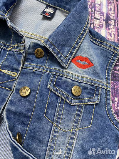 Жилет джинсовый для девочки