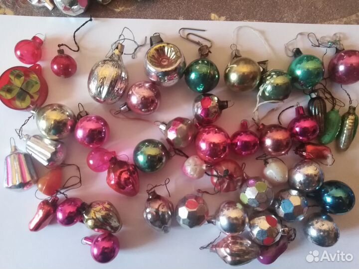 Елочные игрушки СССР