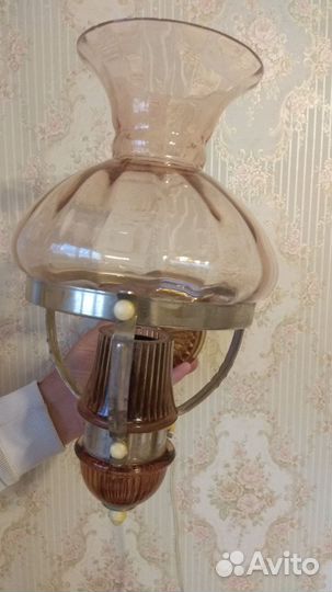 Лампа настенная СССР