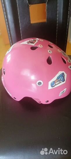 Детские ролики и защита (шлем)