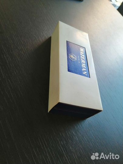 Перьевая ручка waterman золото