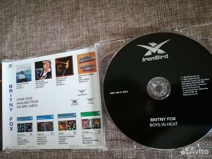 Britny Fox-Britny Fox/Boys In Heat 2CD