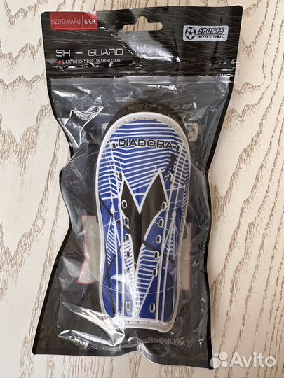 Футбольные щитки diadora новые