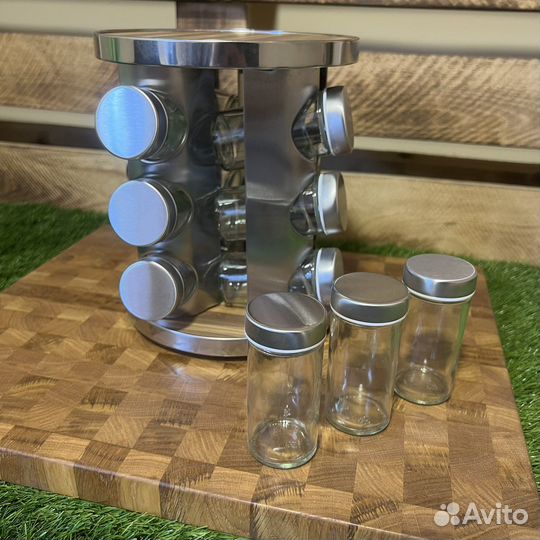 Подставка для специй с баночками