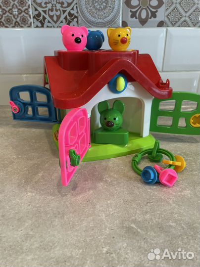 Домик сортер полесье