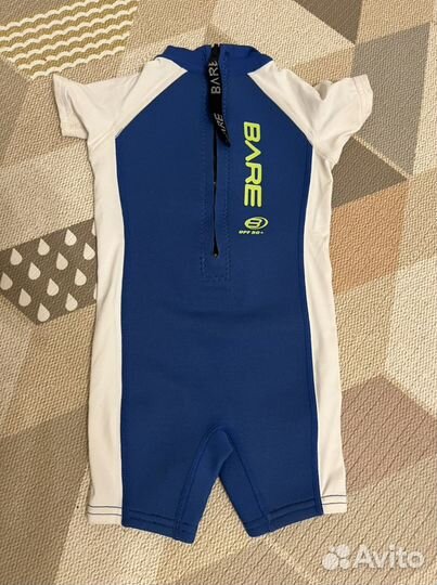 Гидрокостюм детский bare size 2 года