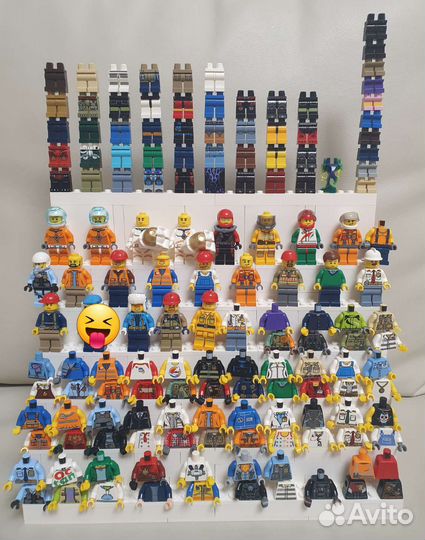 Минифигурки лего оригинал, по частям, аксессуары