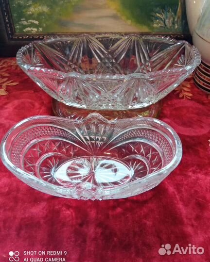 Много посуды СССР