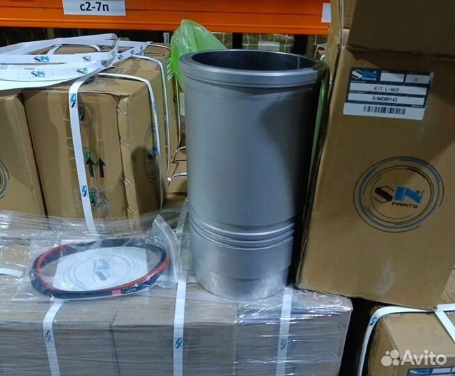 Гильза цилиндра с уплотнениями Cummins