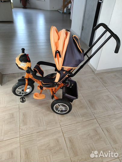 Коляска детский трёхколёсный велосипед Capella