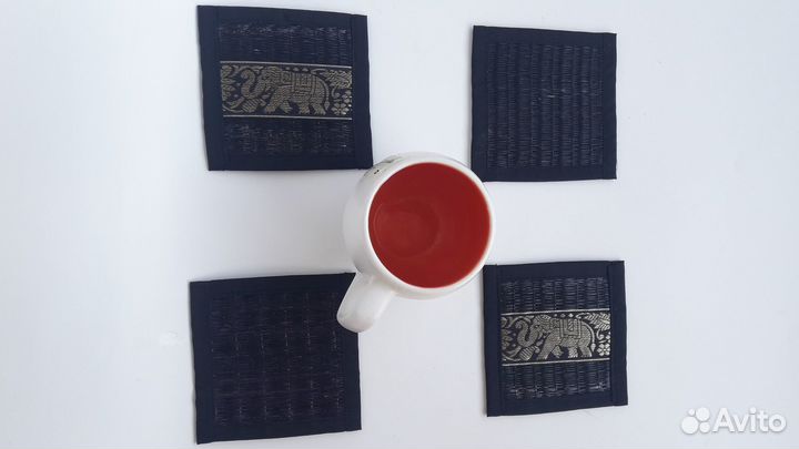 Салфетки для сервировки Тайланд 4+4 шт