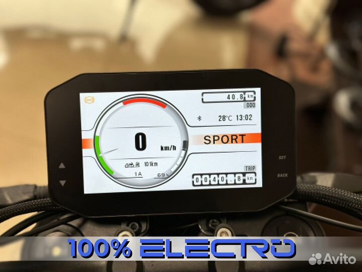 Электромотоцикл Alrendo TS Bravo