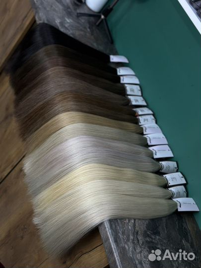 Натуральные волосы для наращивания 60 см