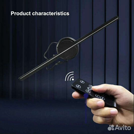 Продам-3D голографический проектор-вентиляторD40мм