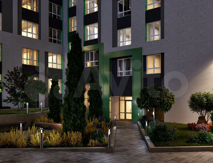 1-к. квартира, 39,7 м², 19/23 эт.