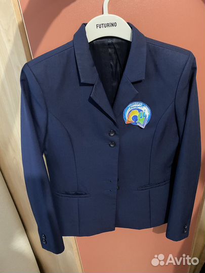 Пиджак и жилетка школьные для девочки