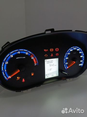 Шкала, щитка приборки granta,kalina 2,datsun ON DO