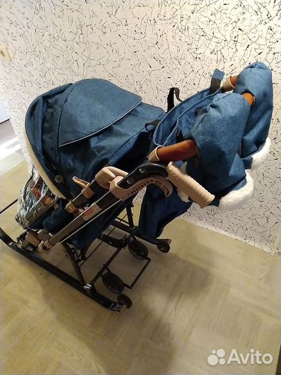 Санки-коляска Ника Детям 7-8К