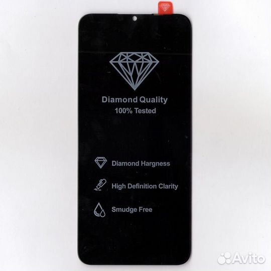 Дисплей для Realme C25 с тачскрином черный