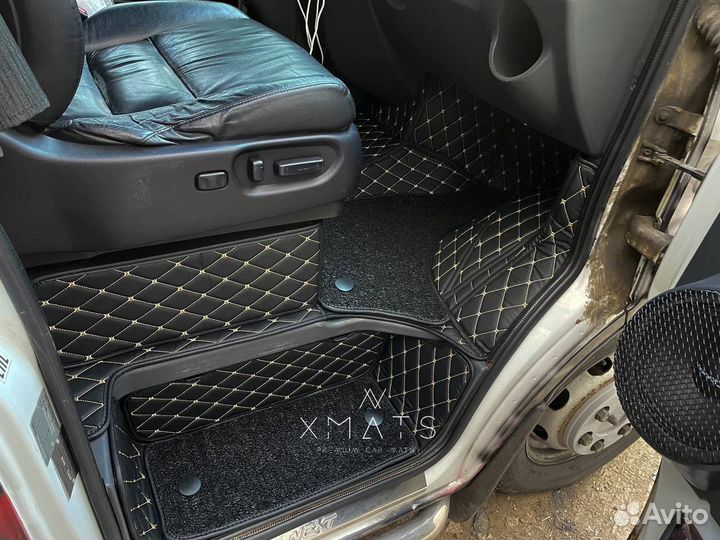 3D коврики из экокожи для ГАЗель Next
