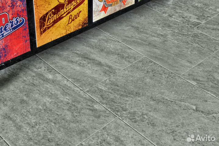 Водостойкий SPC ламинат alpinext stone Шеффилд ECO