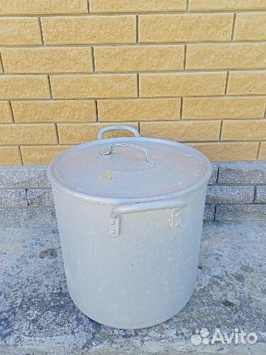 Кастрюля 20л с крышкой алюминий СССР