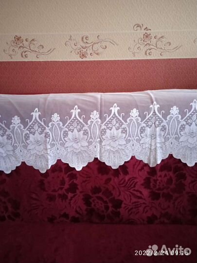 Оборка тюлевая(капрон). Новая. Р р 6.20/0.40