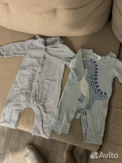 Большой пакет детских вещей