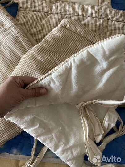 Бортики и балдахин на кроватку