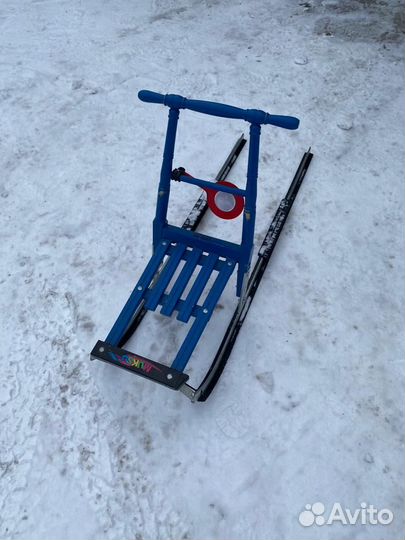 Финские сани esla Т1 (для детей 90-120 см)