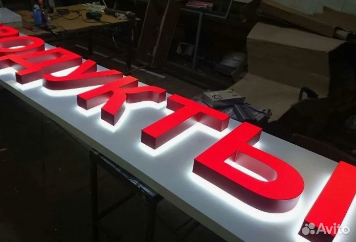 Наружная реклама, Баннер, Полиграфия, Буквы, Вывес