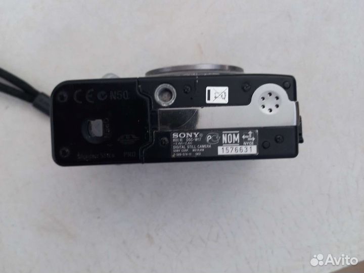 Фотоаппарат Sony Cyber Shot W17 на разбор