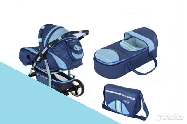 Коляска трансформер adamex galaxy