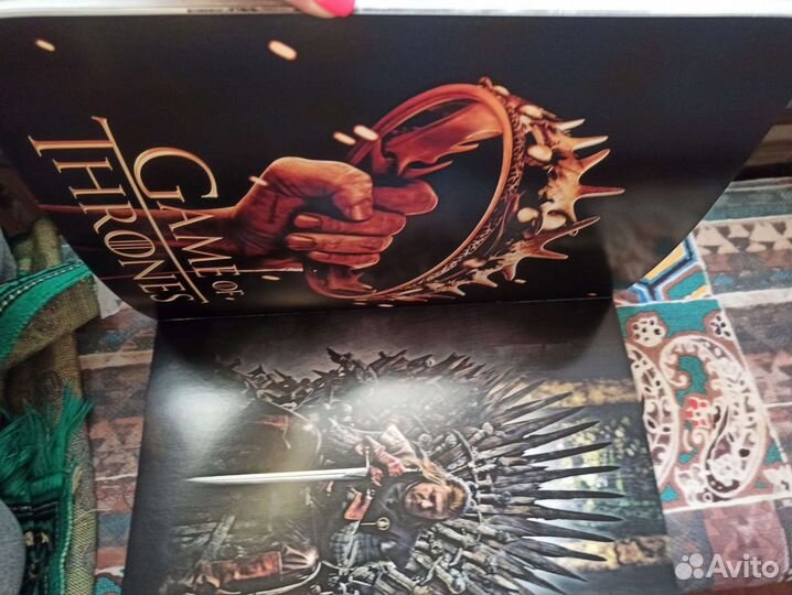 Книга постеров Игра престолов