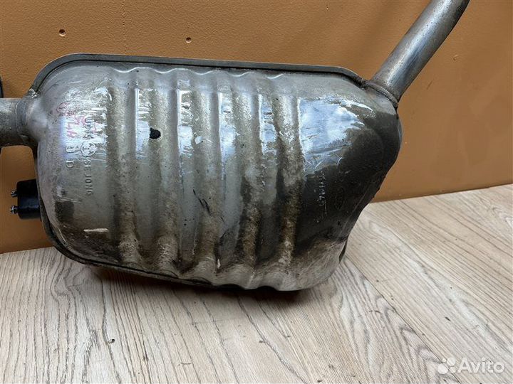 Глушитель задний левый Hyundai Equus 3.8 2009-2015