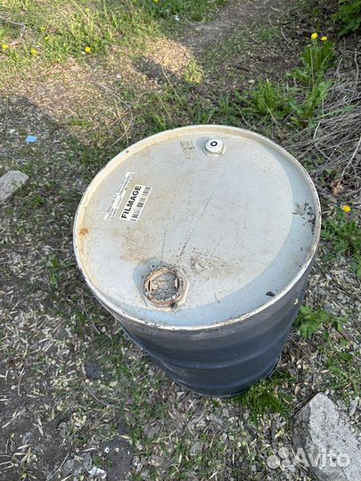 Бочка металлическая бу 200л